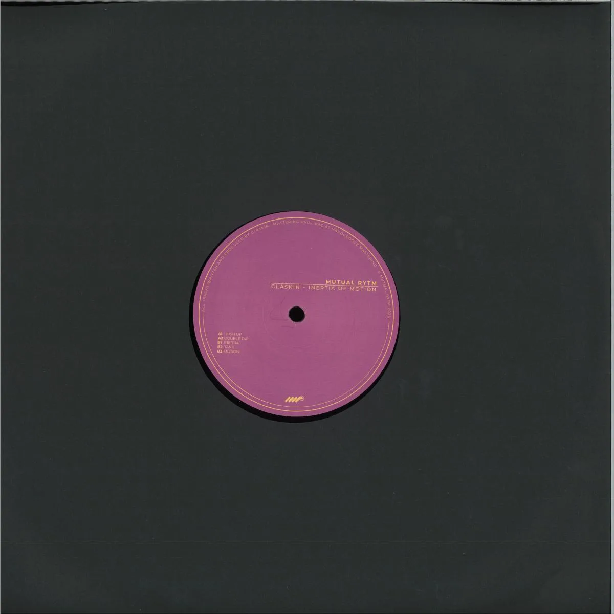 Back cover — Glaskin — Inertia of Motion