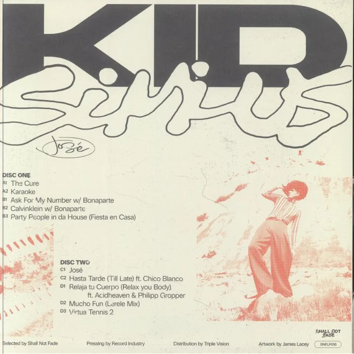 Back cover — KID SIMIUS — Jose
