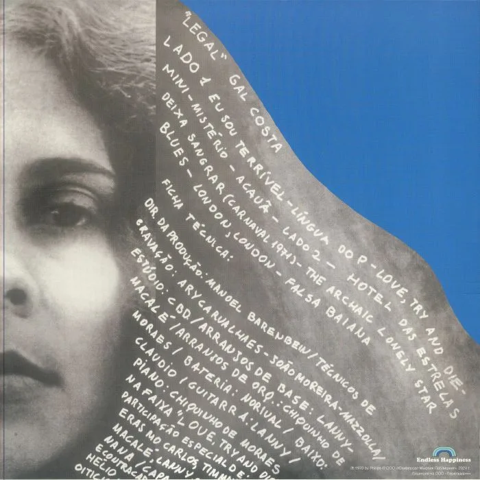 Обратная сторона обложки — Gal COSTA — Legal (reissue)