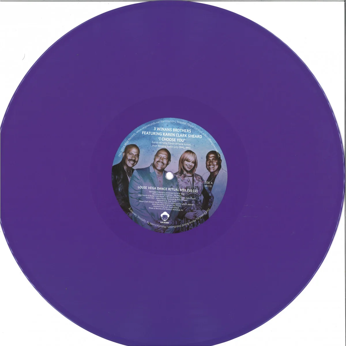 I Choose You(Inc. Louie Vega Remixes) — 3 Winans Brothers Featuring Karen Clark Sheard