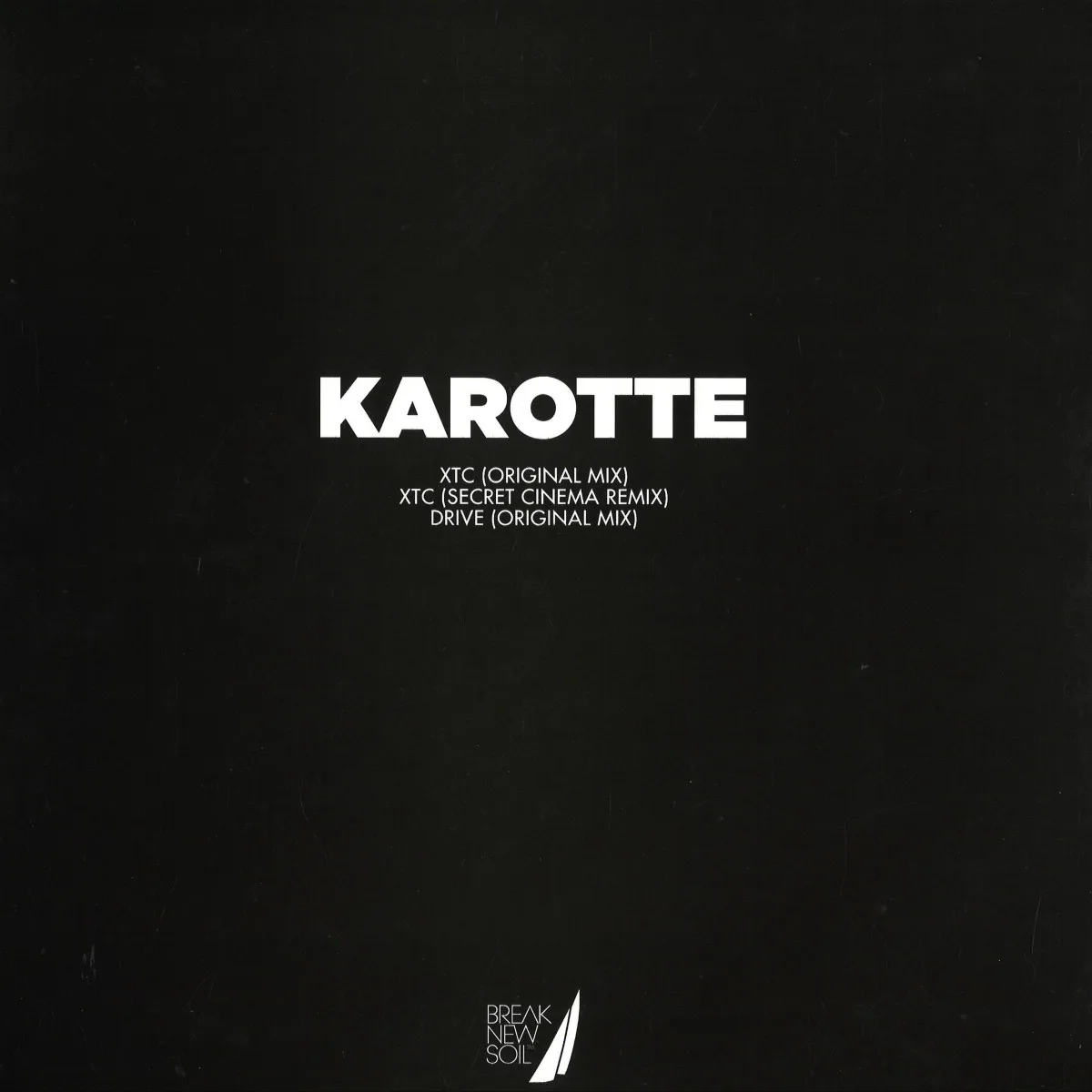 Обратная сторона обложки — Karotte — XTC / DRIVE