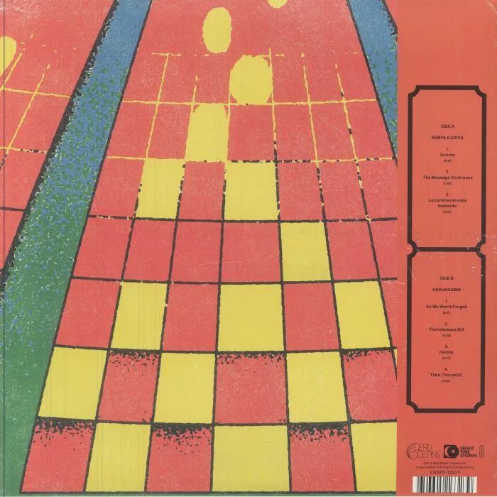 Обратная сторона обложки — KHRUANGBIN / NUBYA GARCIA — Live At Radio City Music Hall (Alternate Cover Edition)