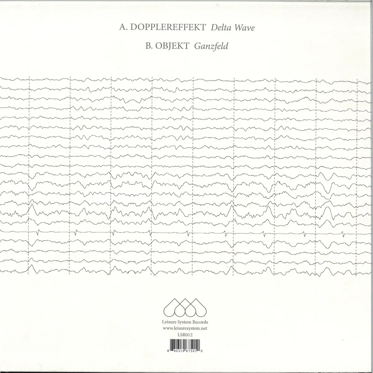 Обратная сторона обложки — Dopplereffekt/Objekt — Hypnagogia