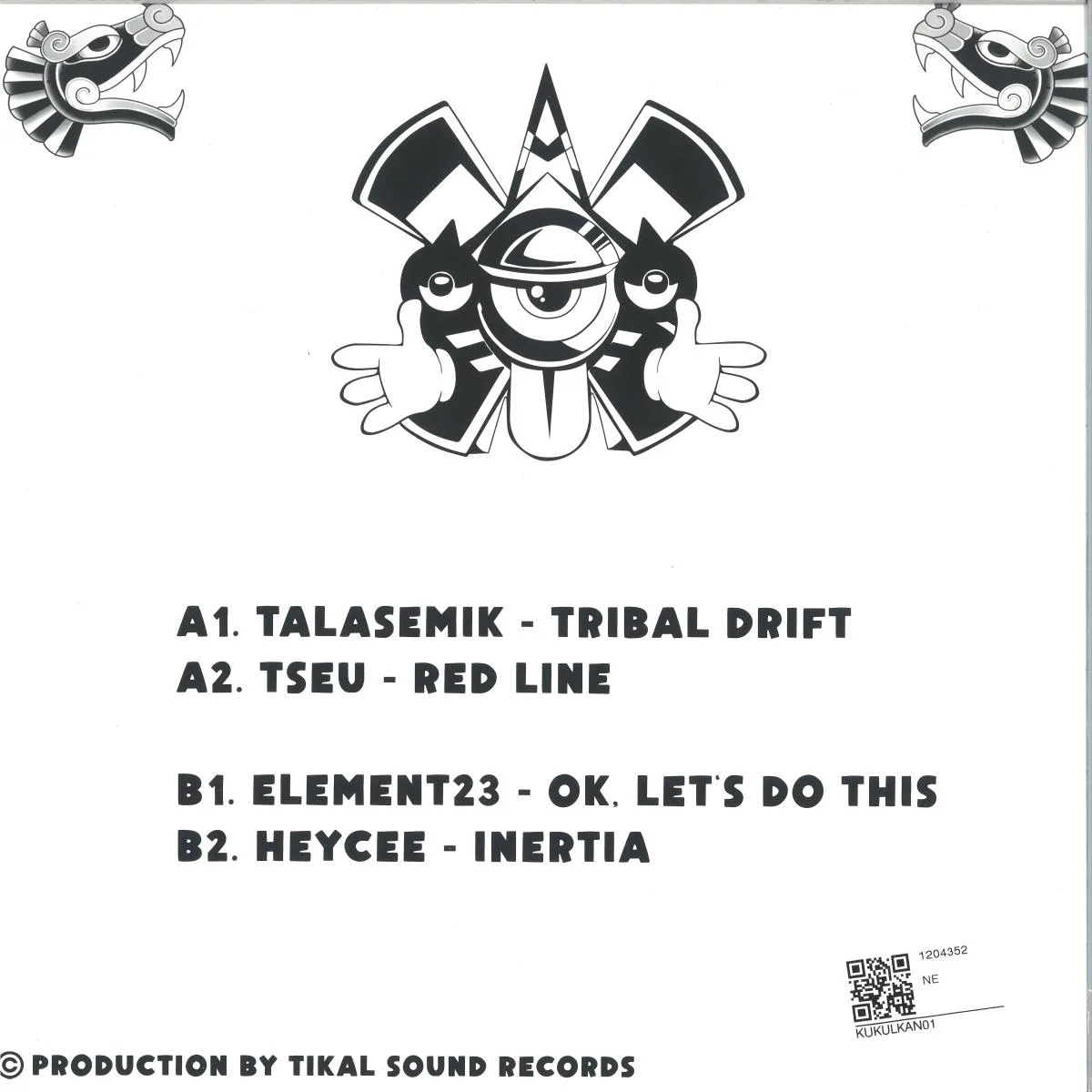 Back cover — Various — Tribal Drift
