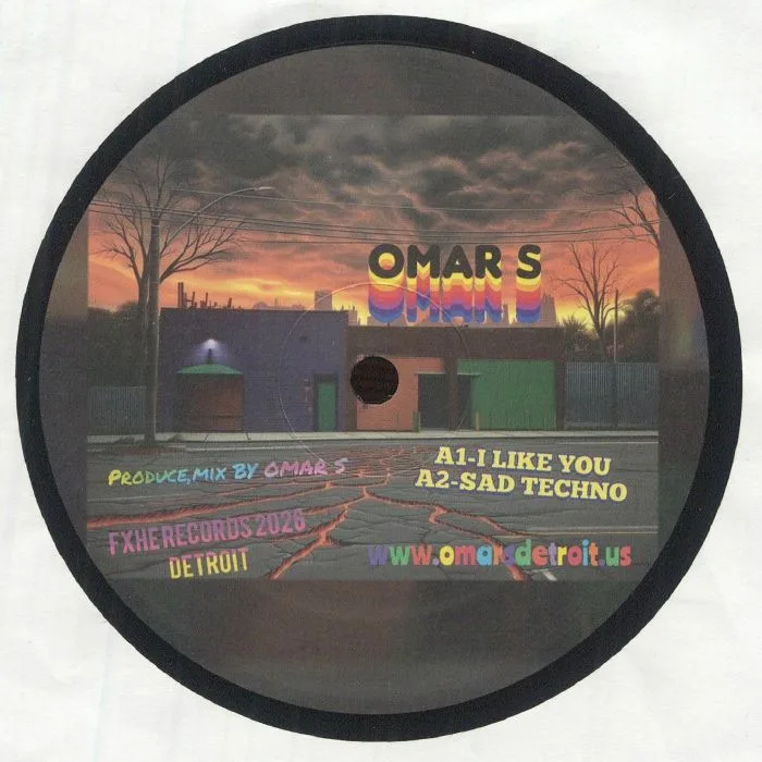 Лицевая сторона обложки — OMAR S — I Like You