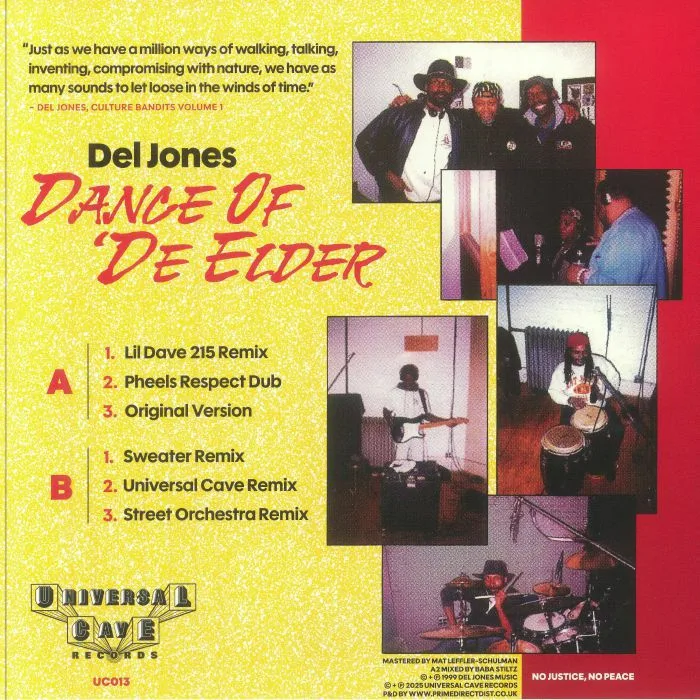 Back cover — Del JONES — Dance Of 'De Elder (B-STOCK)