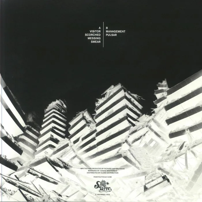 Back cover — FAKE YOUTH CULT — White Light / Black Noise