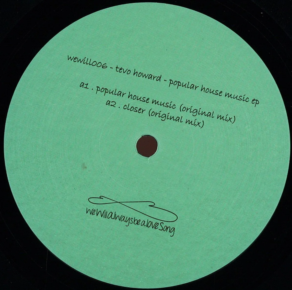 Лицевая сторона обложки — Tevo Howard — Popular House Music Ep