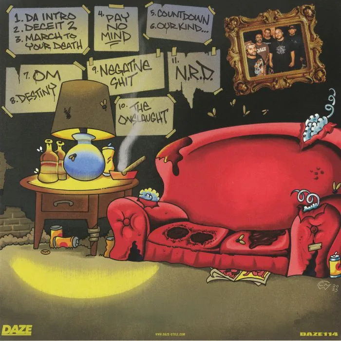 Back cover — HOLD MY OWN — Pay No Mind