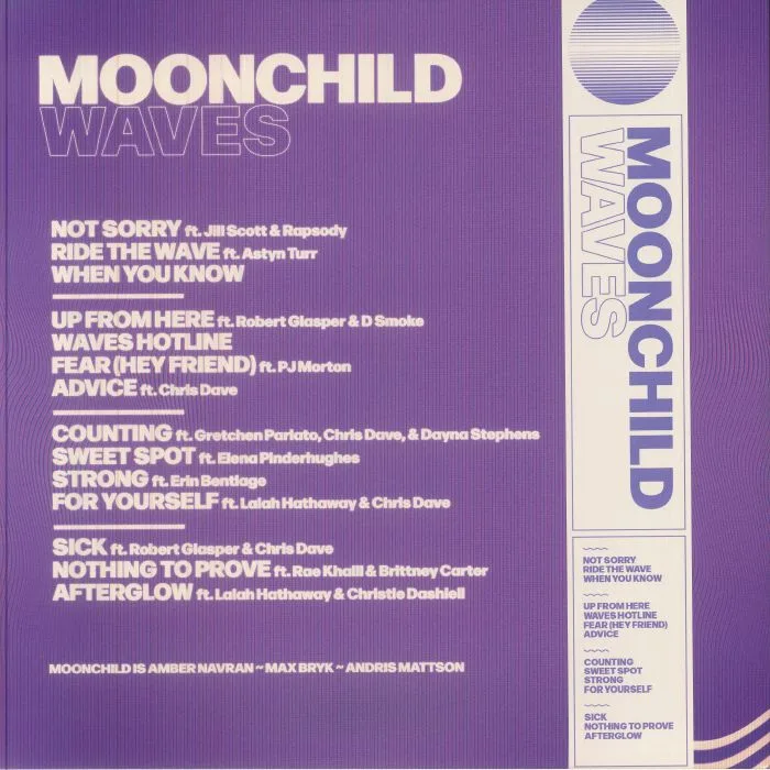 Back cover — MOONCHILD — Waves