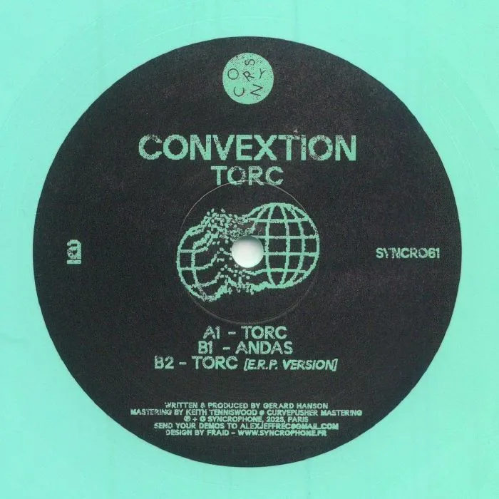 Front cover — CONVEXTION — Torc