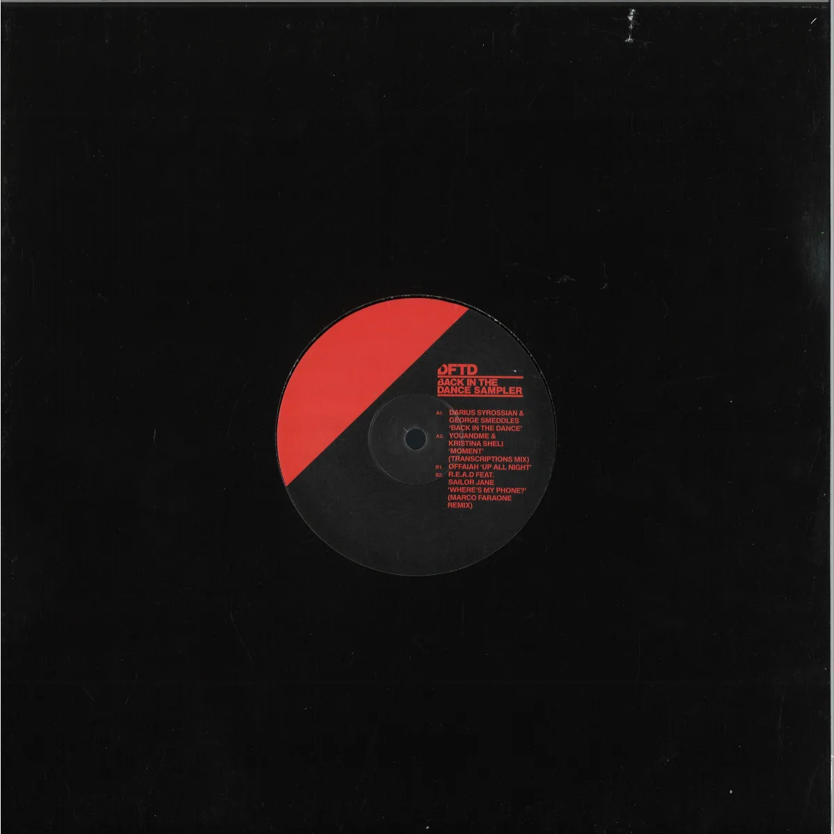 Back cover — Various — Back In The Dance Sampler