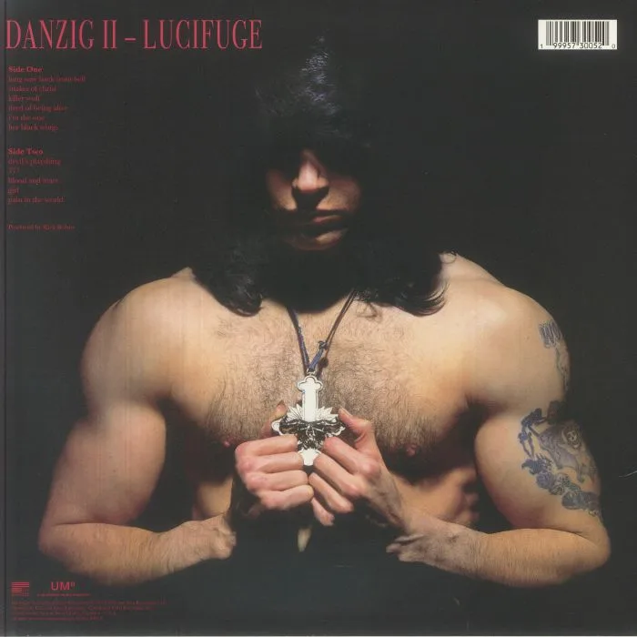 Обратная сторона обложки — DANZIG — Danzig II: Lucifuge (reissue)
