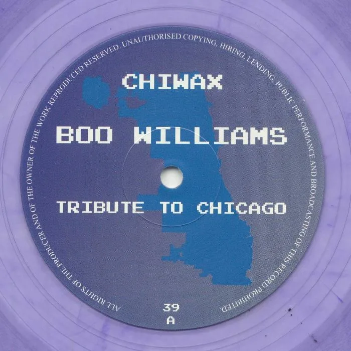 Boo Williams — Tribute To Chicago
