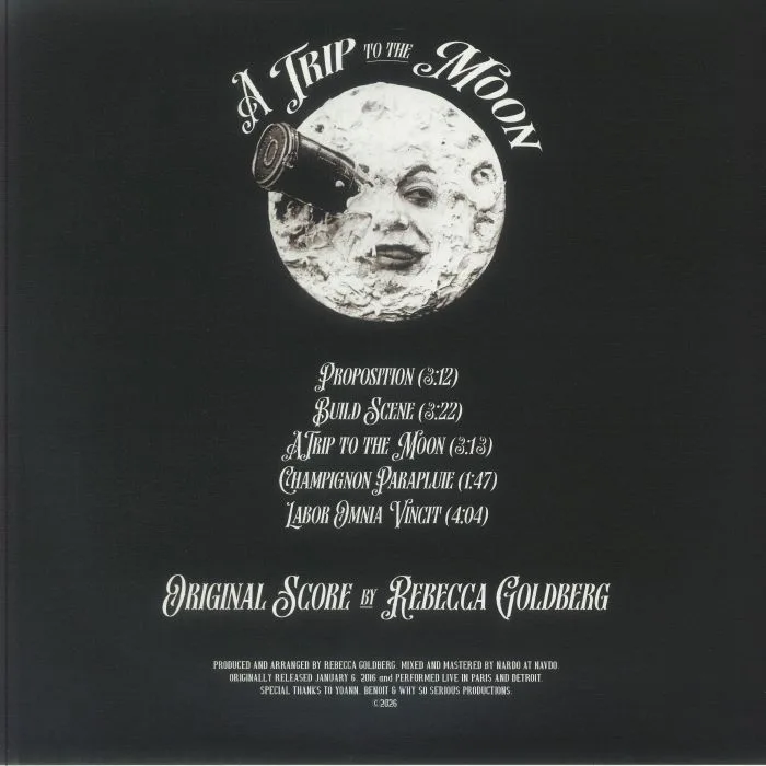 Обратная сторона обложки — Rebecca GOLDBERG — A Trip To The Moon