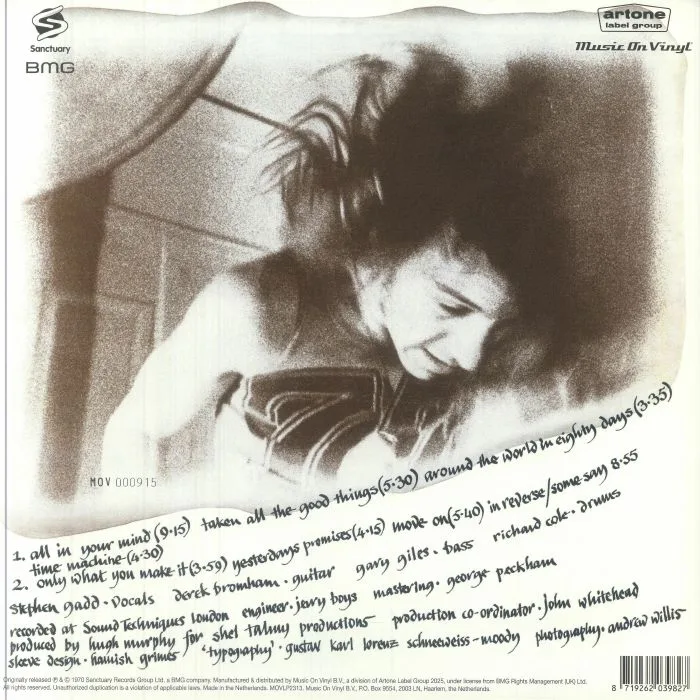 Back cover — STRAY — Stray (reissue)