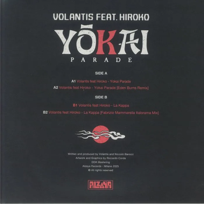 Обратная сторона обложки — VOLANTIS feat HIROKO — Yokai Parade