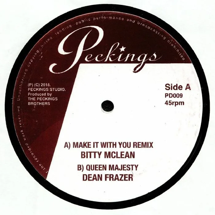 Bitty McLEAN / DEAN FRAZER / TENNA STAR / PETER SPENCE — Make It With You (remix)