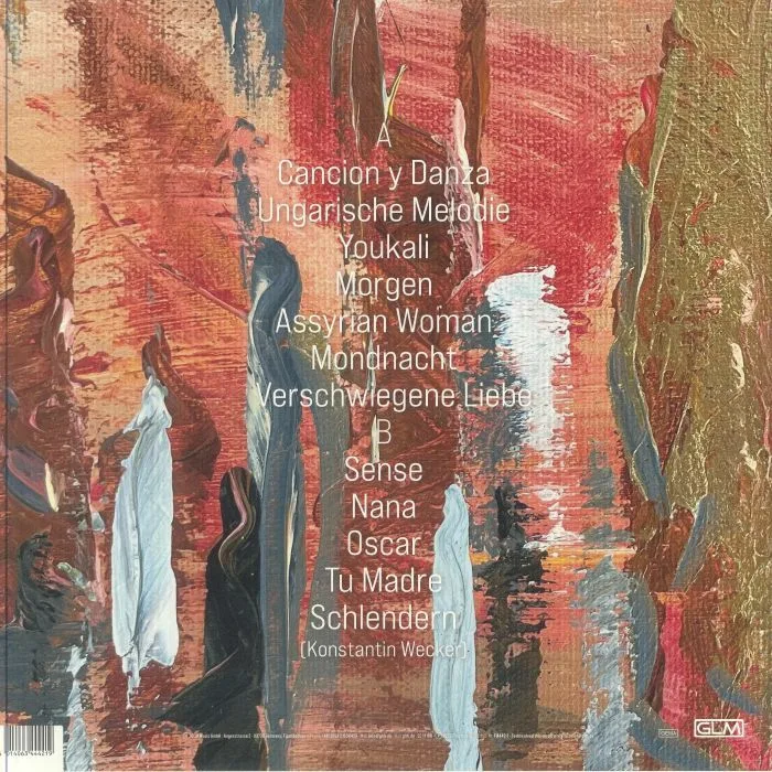 Back cover — TRIO SFERA — Verschwiegene Lieder