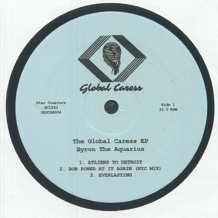 Front cover — BYRON THE AQUARIUS — Global Caress