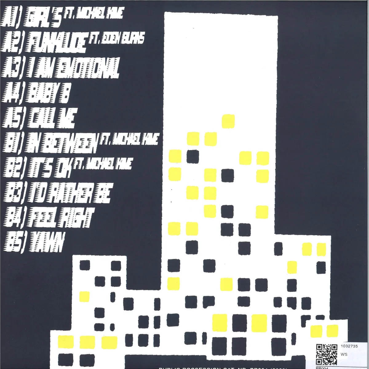 Back cover — Nice Girl — UPP LP