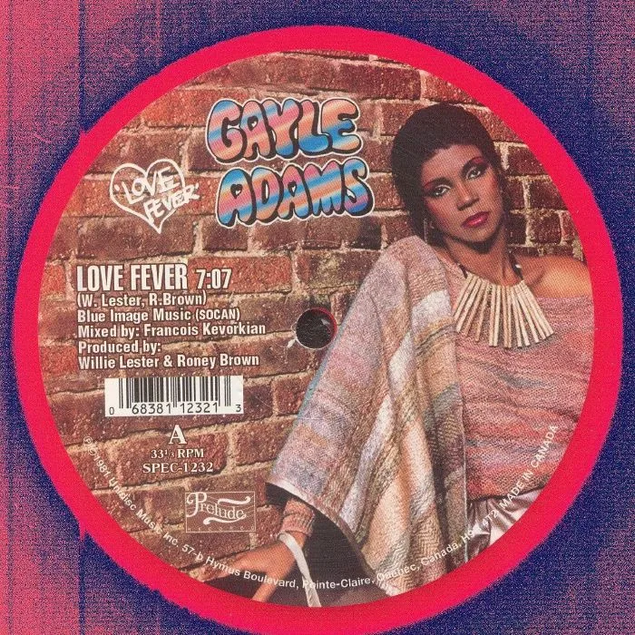 Лицевая сторона обложки — Gayle ADAMS — Your Love Is A Life Saver