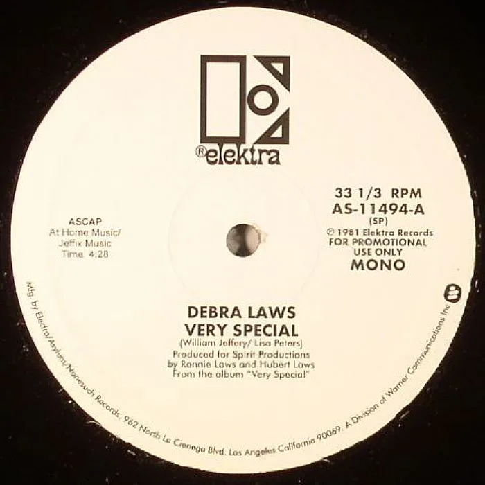 Front cover — Debra LAWS — Very Special