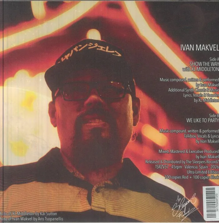Back cover — IVAN MAKVEL / XL MIDDLETON — Show The Way