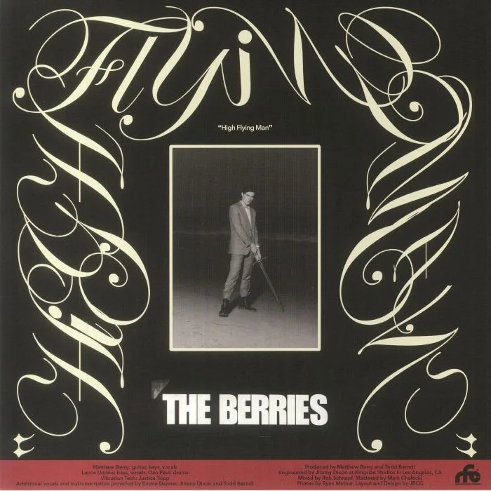 Back cover — The BERRIES — High Flying Man