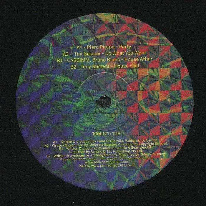 Обратная сторона обложки — Various — Toolroom Sampler Vol. 10