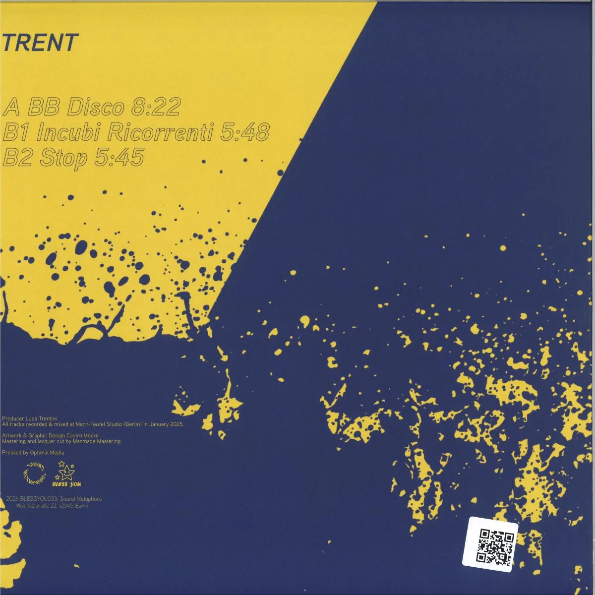 Back cover — Trent — Yūshū No Bi