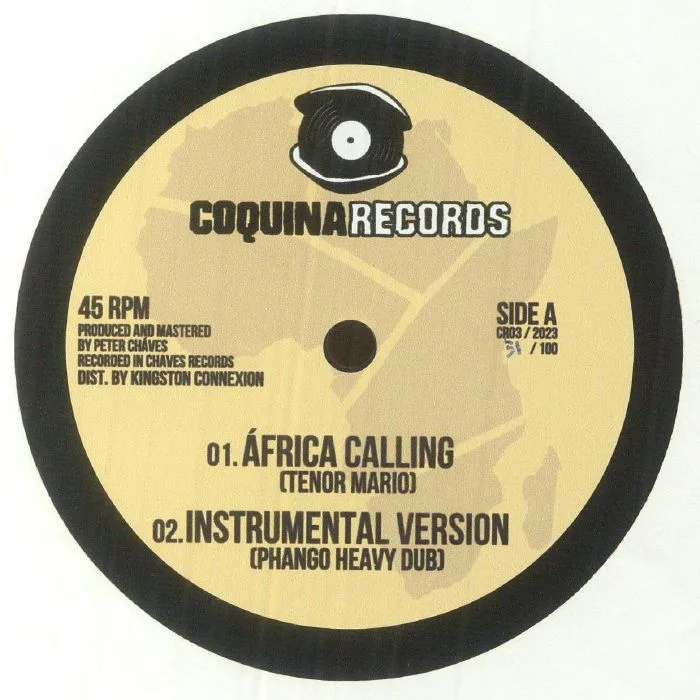TENOR MARIO / PHANGO HEAVY DUB / PETER CHAVE — Africa Calling