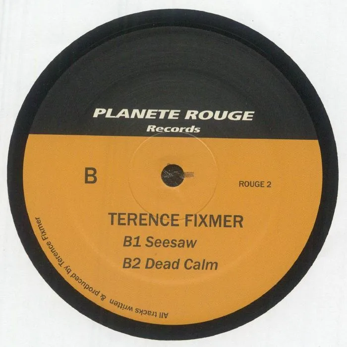 Обратная сторона обложки — Terence FIXMER — Blade EP
