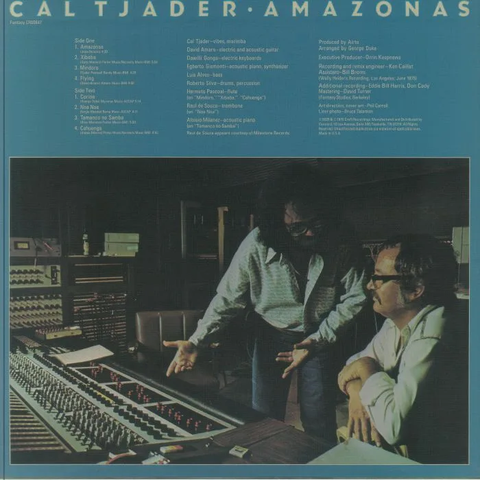 Обратная сторона обложки — Cal TJADER — Amazonas