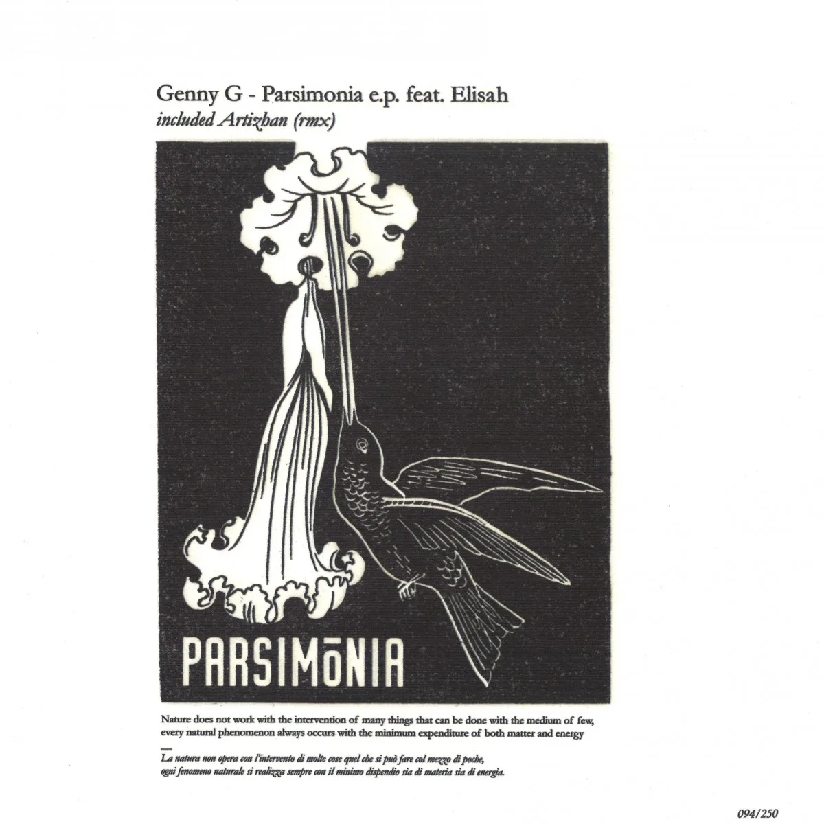 Genny G — Parsimonia EP