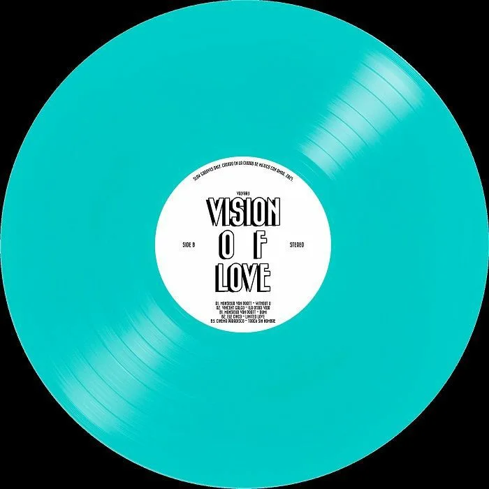 Back cover — MONSIEUR VAN PRATT / VINCENT GALGO / ELE CINCO / CINEMA PARADISCO — Vision Of Love 003