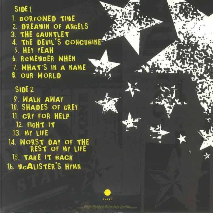 Back cover — BORN TO LOSE — Old Scars (reissue)