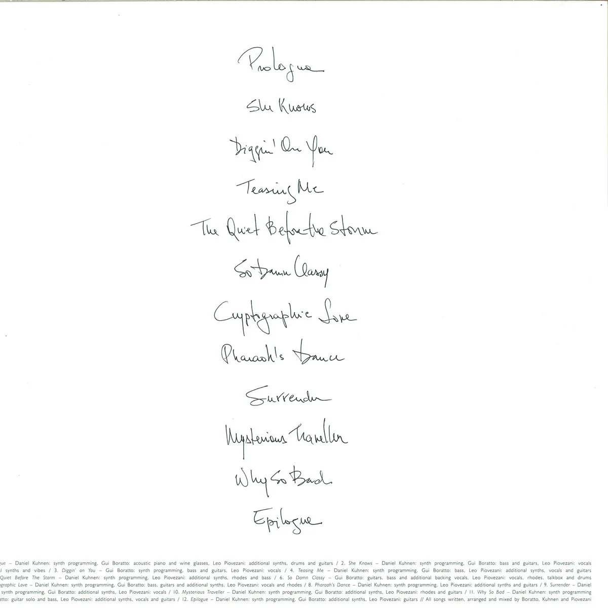 Back cover — Elekfantz — Dark Tales & Love Songs
