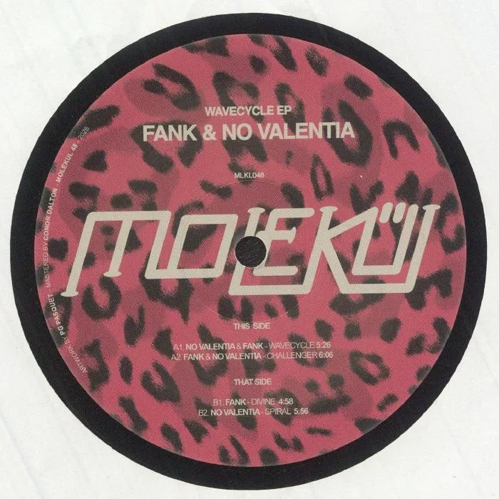 Лицевая сторона обложки — FANK / NO VALENTIA — Wavecycle EP