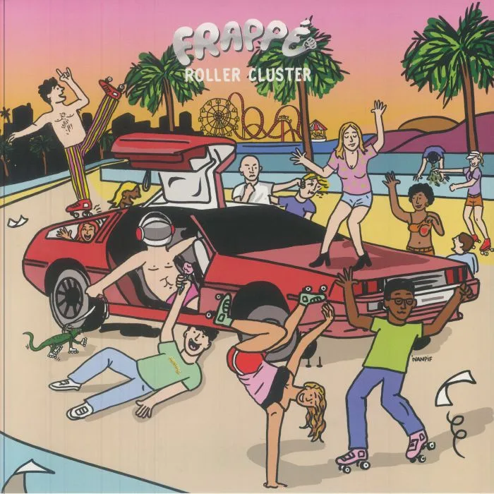 Front cover — ART OF TONES / GEORGES / ROBBY / STUPID FLASH / BASILE DE SURESNES / TEN FINGERZ — Roller Cluster