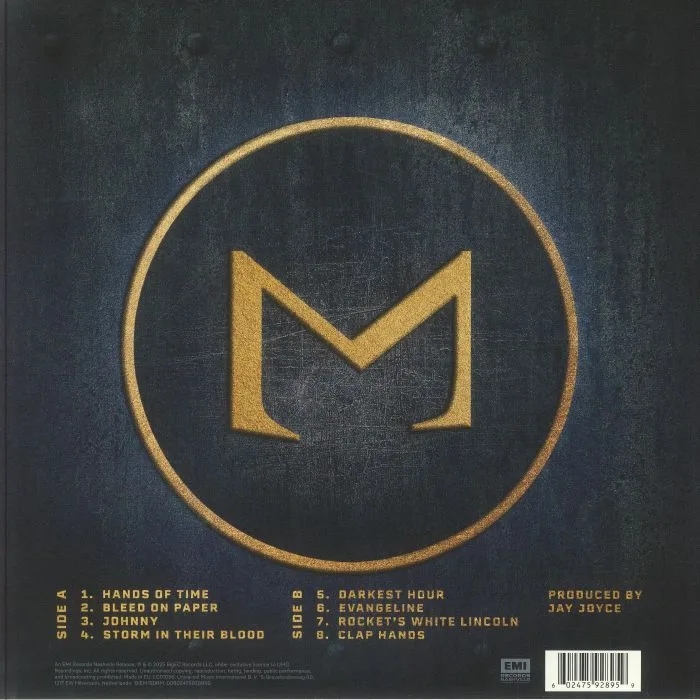 Back cover — Eric CHURCH — Evangeline vs The Machine