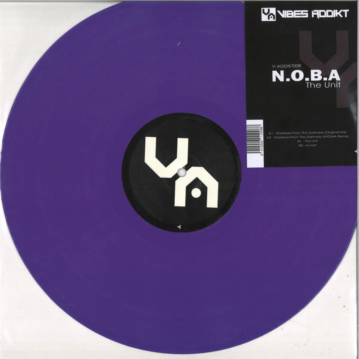 Back cover — N.o.b.a — THE UNIT