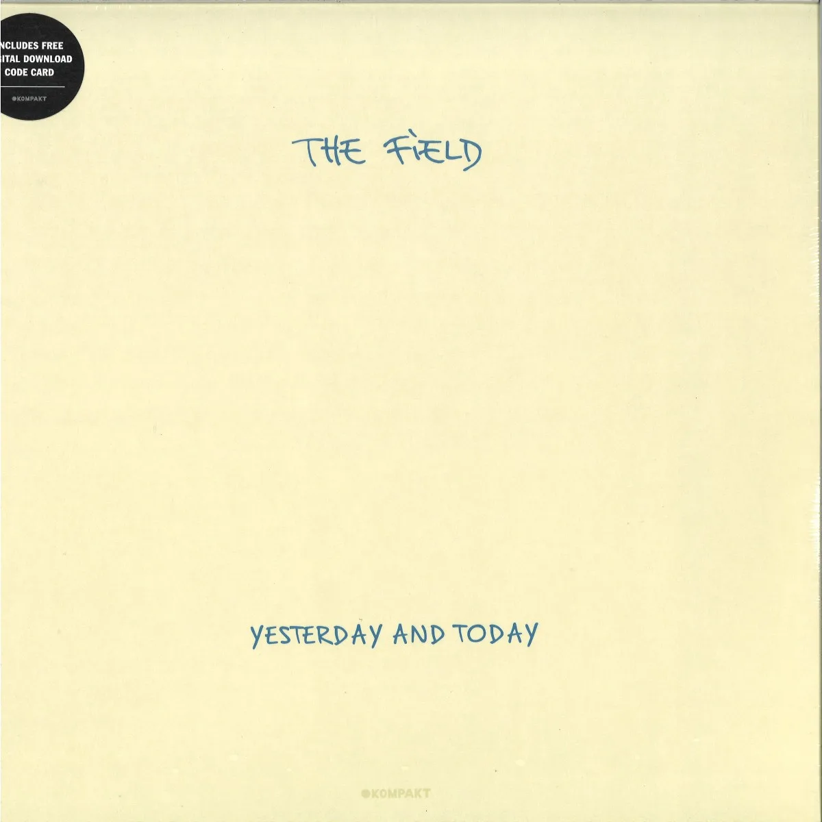 The Field — Yesterday And Today 2x12"