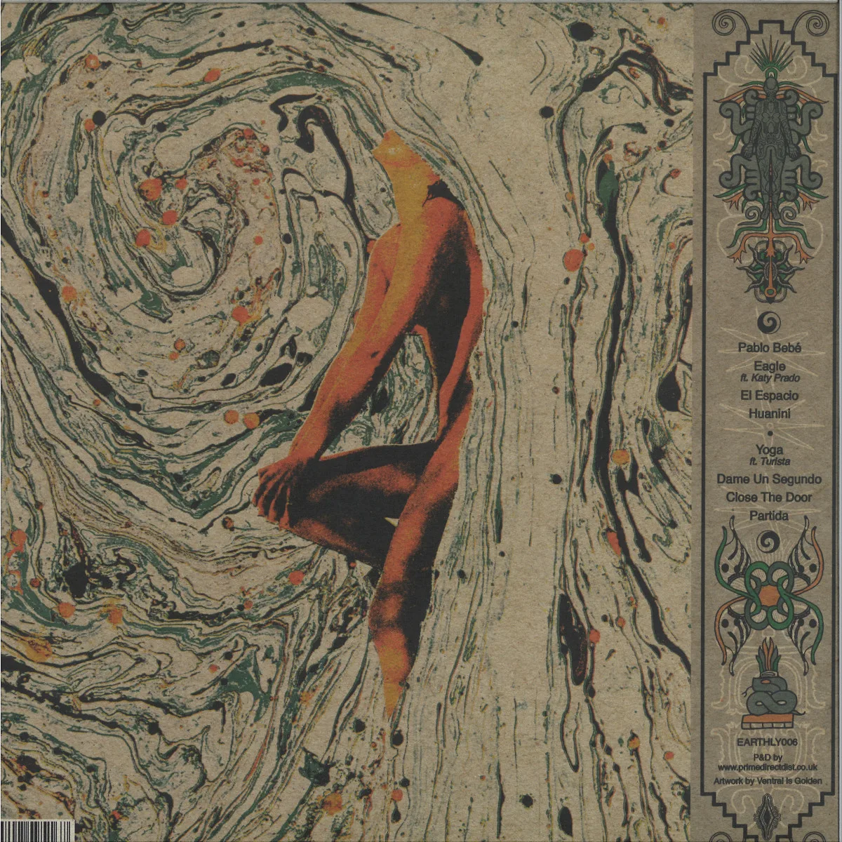 Обратная сторона обложки — Mente Organica — El Espacio LP