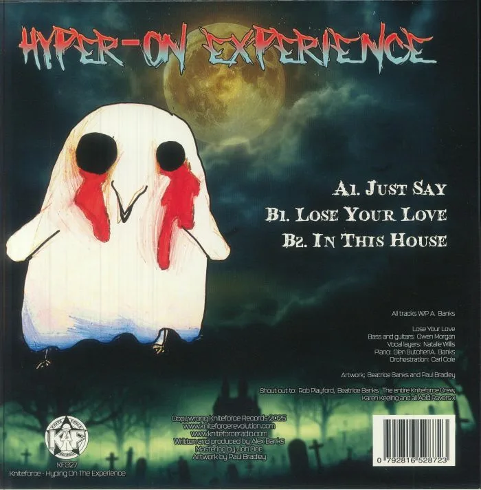 Обратная сторона обложки — HYPER ON EXPERIENCE — The Hyper Ez EP