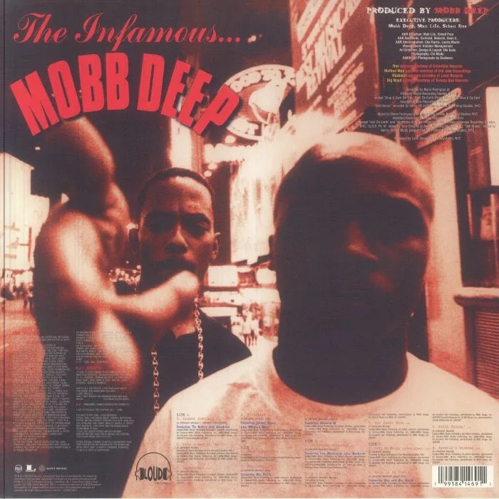 Обратная сторона обложки — MOBB DEEP — Hell On Earth (reissue)