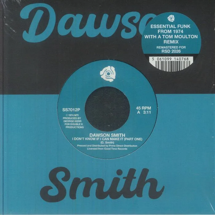 Лицевая сторона обложки — Dawson SMITH — I Don't Know If I Can Make It (Part 1 & 2) (Record Store Day RSD 2026)