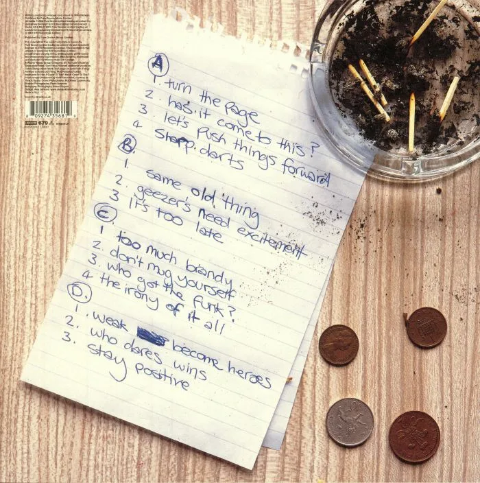 Back cover — The STREETS — Original Pirate Material (reissue)