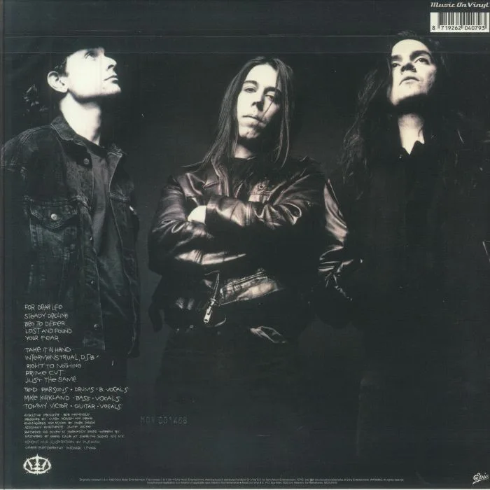 Обратная сторона обложки — PRONG — Beg To Differ (reissue)