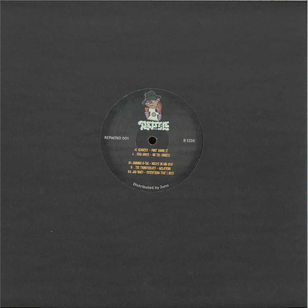 Back cover — Various — REPWIND 001 LP